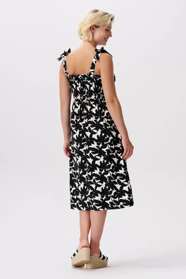 Store Noppies Robe Nia - Black Big Flower