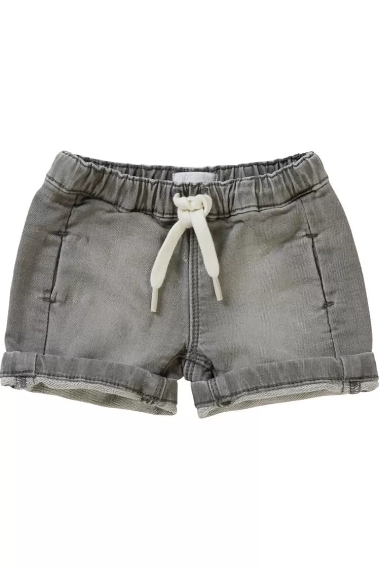 Best Sale Noppies Short Burke - Light Grey Denim