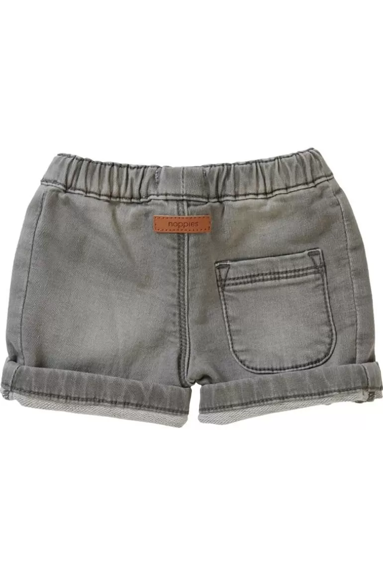 Best Sale Noppies Short Burke - Light Grey Denim