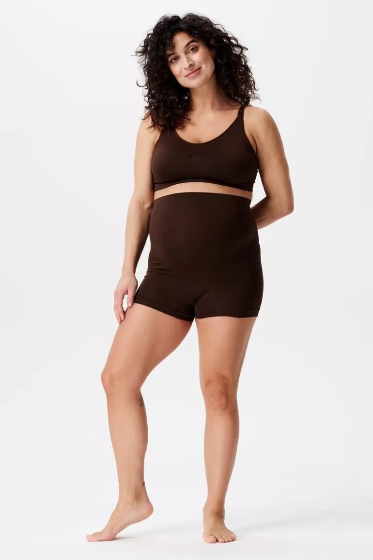 Store Noppies Short Sans Couture Lai Sensil® Breeze - Coffee Bean