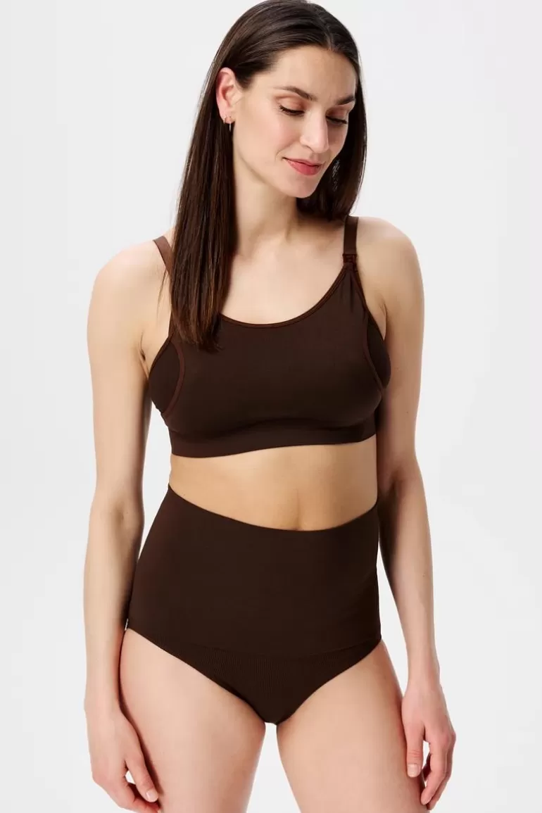 Clearance Noppies Slip Sans Couture Lee Post Partum Sensil® Breeze - Coffee Bean