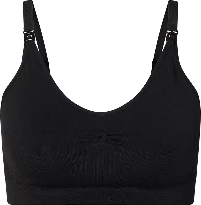 Outlet Noppies Soutien Gorge Allaitement Sans Couture Hura Sensil® Breeze - Black