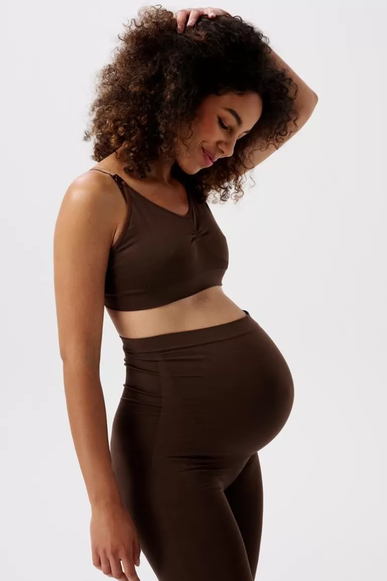 Best Noppies Soutien Gorge Allaitement Sans Couture Hura Sensil® Breeze - Coffee Bean