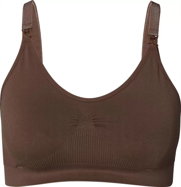 Best Noppies Soutien Gorge Allaitement Sans Couture Hura Sensil® Breeze - Coffee Bean