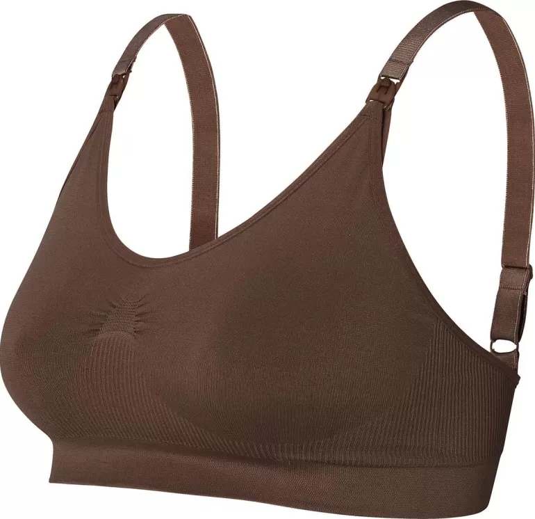 Best Noppies Soutien Gorge Allaitement Sans Couture Hura Sensil® Breeze - Coffee Bean