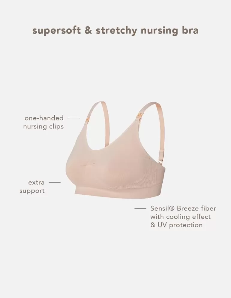 Hot Noppies Soutien Gorge Allaitement Sans Couture Hura Sensil® Breeze - Moonlight