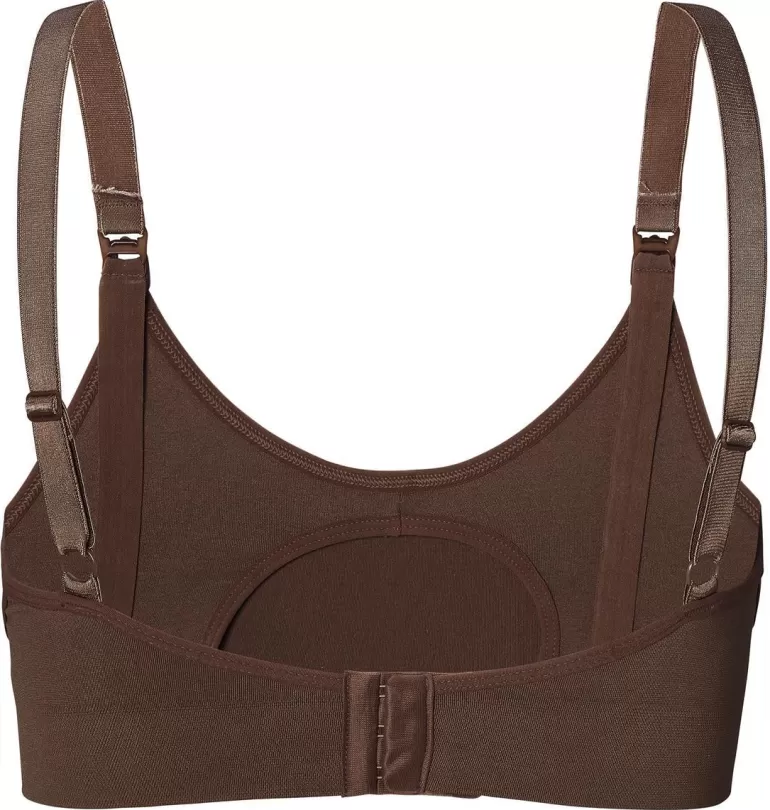 Flash Sale Noppies Soutien Gorge Allaitement Sans Couture Pumping Mae Sensil® Breeze - Coffee Bean