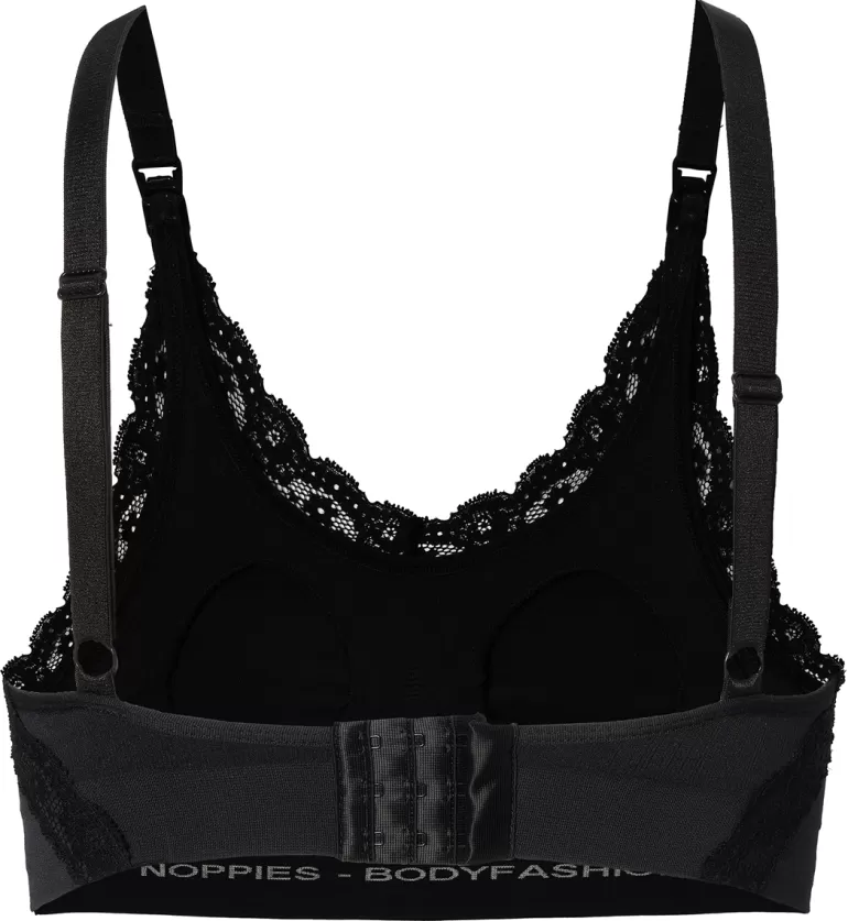 Best Sale Noppies Soutien Gorge Allaitement Sans Couture Seamless Nursing Bra Lace - Black