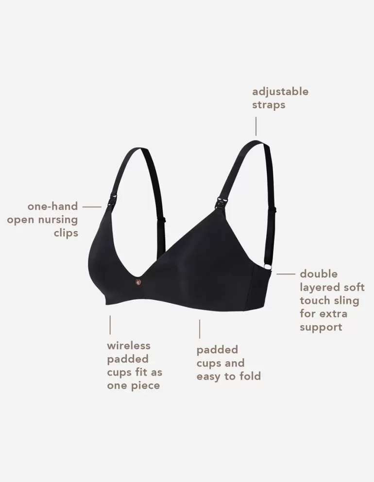 Cheap Noppies Soutien Gorge Allaitement Sans Couture Wireless Micro Nursing Bra - Moonlight