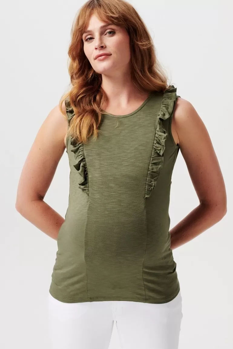 New Noppies Top D'allaitement Blois - Dusty Olive