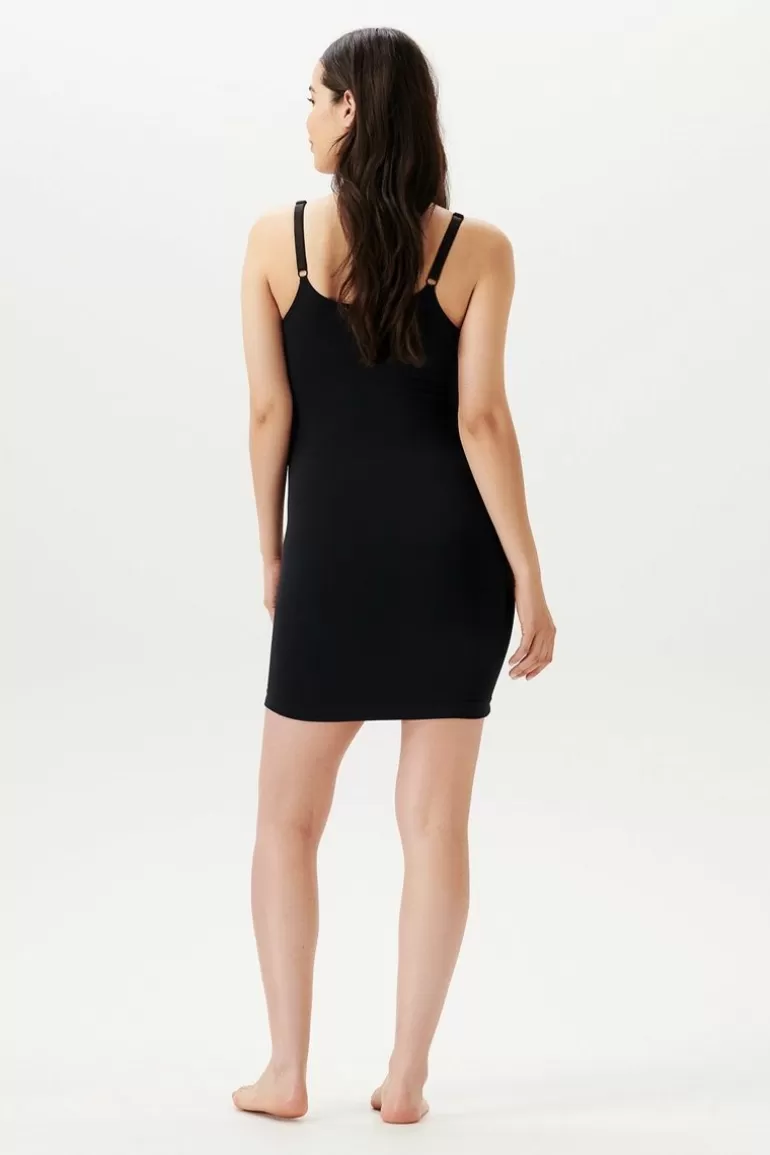 New Noppies Top D'allaitement Seamless Nursing Dress - Black