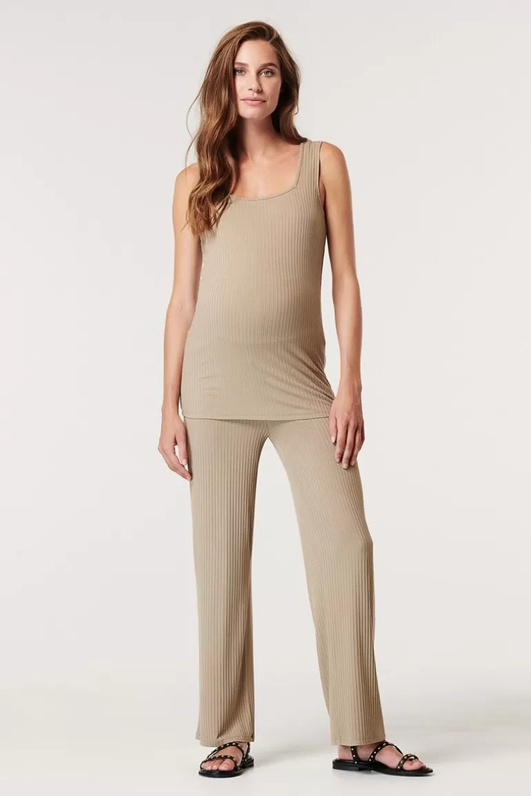 Cheap Noppies Top Square Neck - Desert Taupe