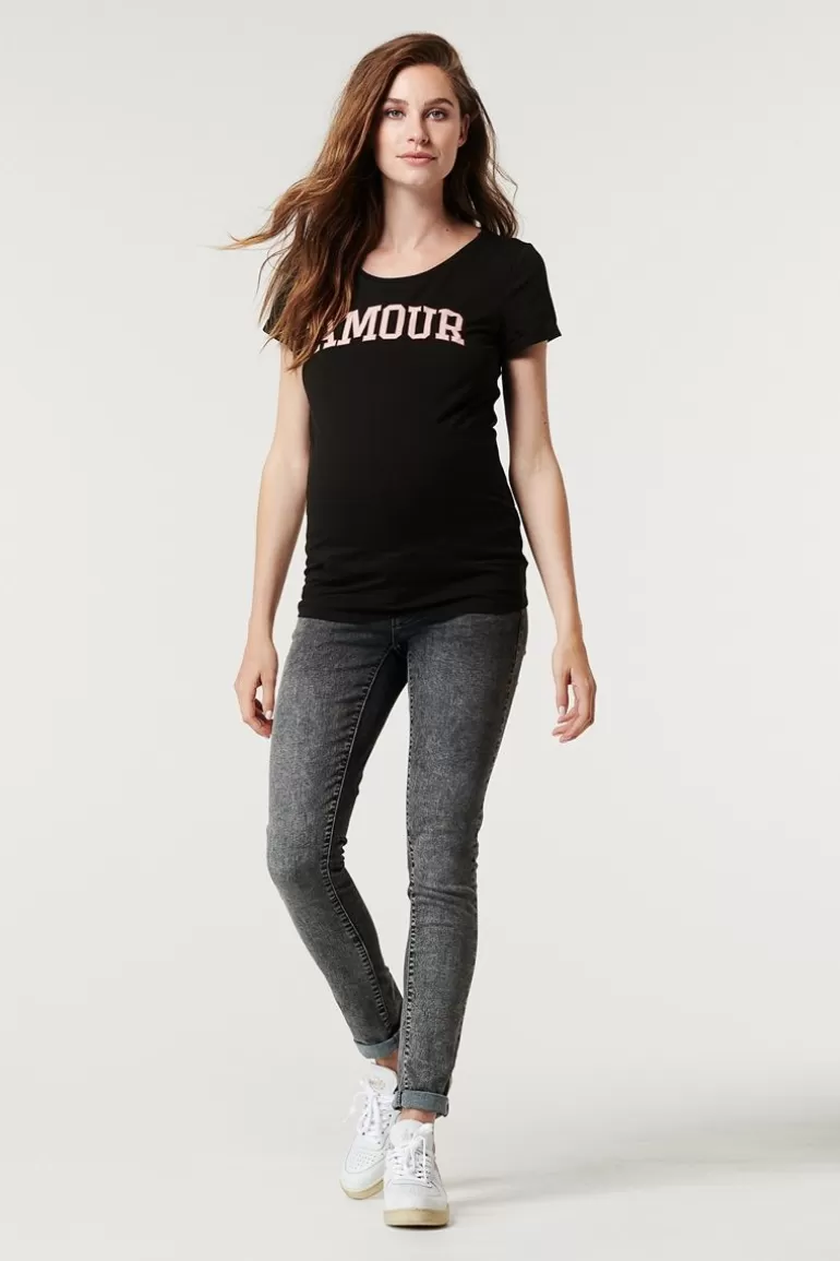 Store Noppies T-shirt Amour - Black