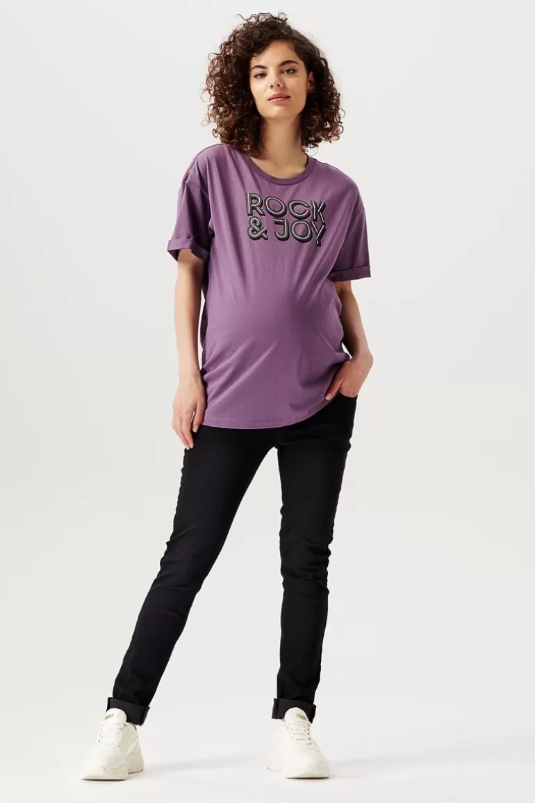 Clearance Noppies T-shirt Bee - Grape Jam