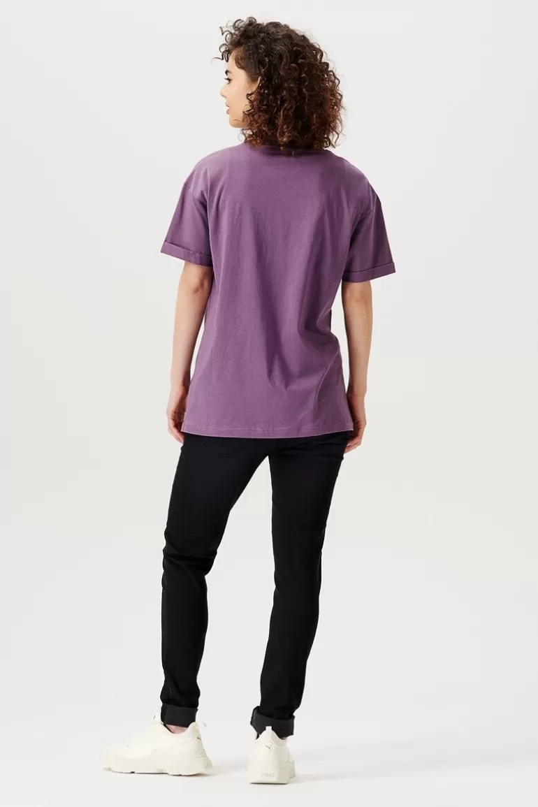 Clearance Noppies T-shirt Bee - Grape Jam