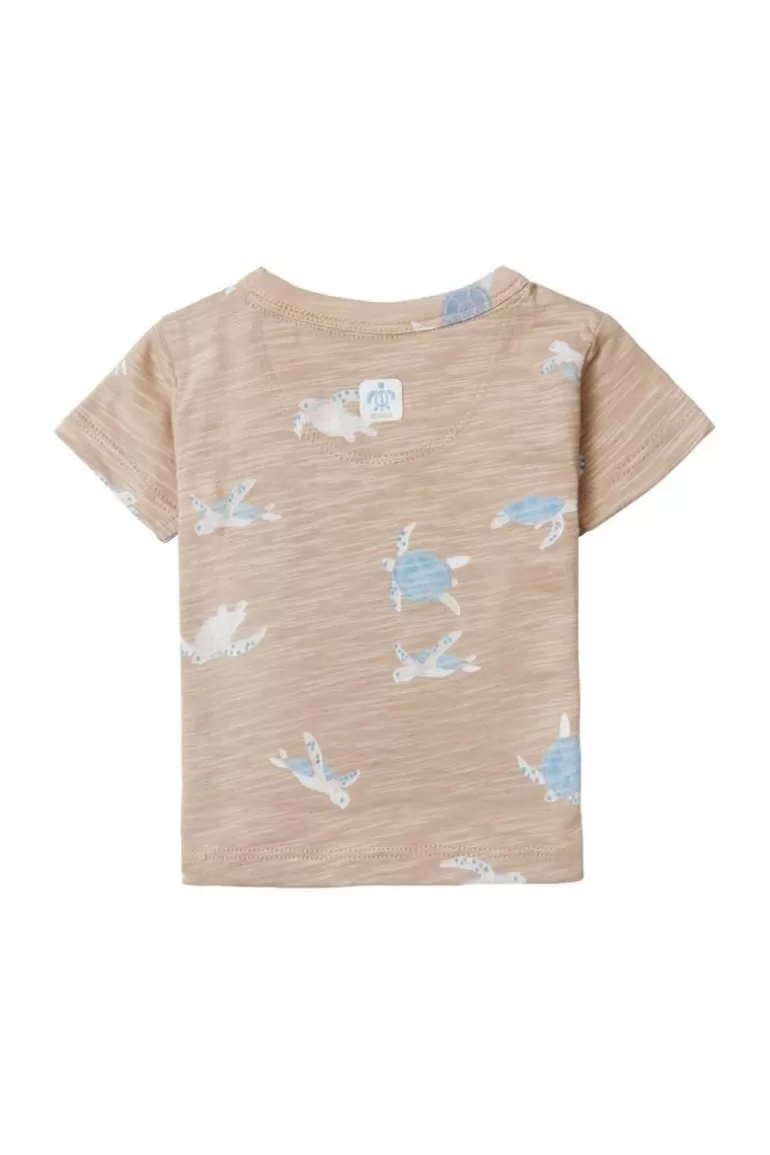 Hot Noppies T-shirt Brewster - Warm Taupe