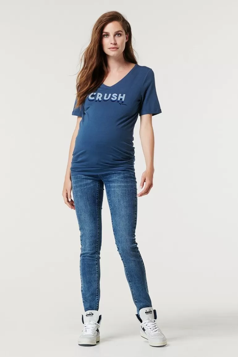 Shop Noppies T-shirt Crush - Dark Denim