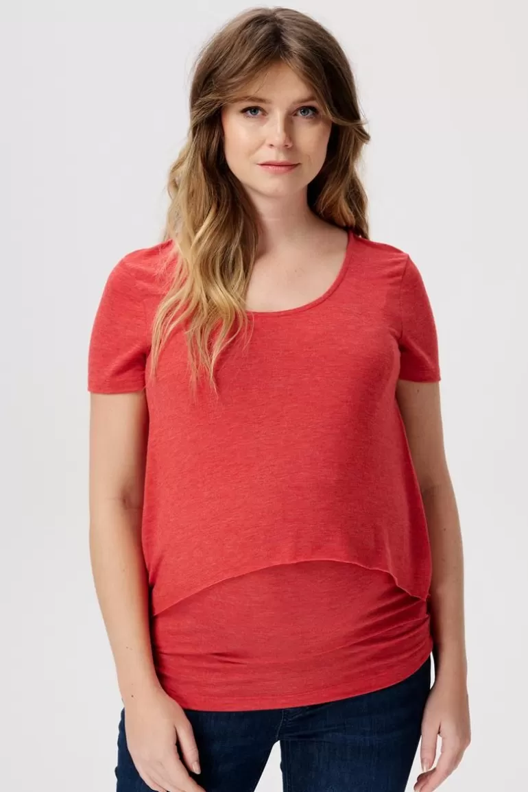 Flash Sale Noppies T-shirt D'allaitement - Mission Red