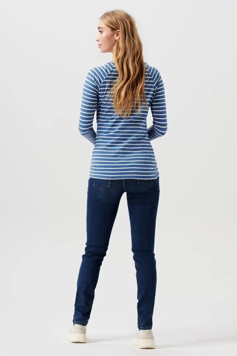 Store Noppies T-shirt D'allaitement - Modern Blue