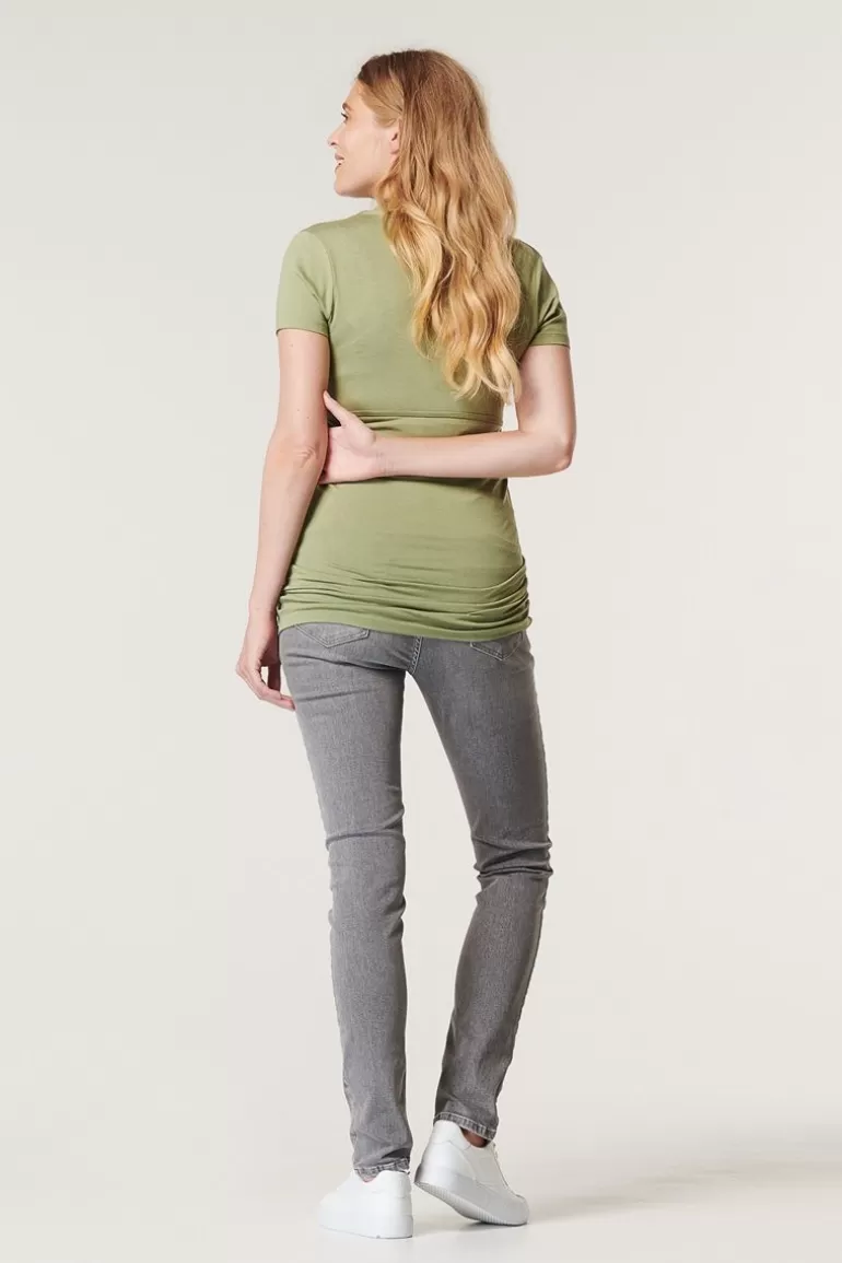 Flash Sale Noppies T-shirt D'allaitement - Real Olive