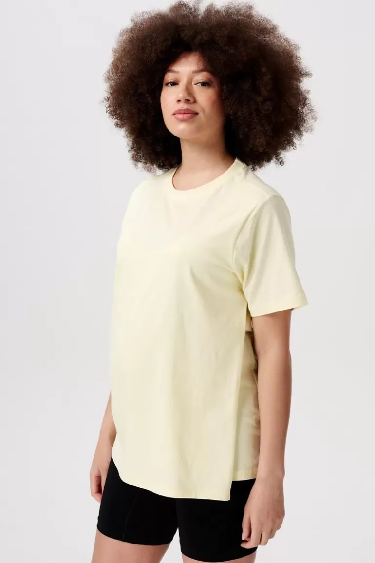 Outlet Noppies T-shirt D'allaitement Ifke - Light Yellow