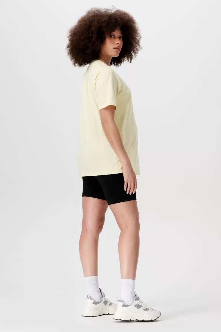 Outlet Noppies T-shirt D'allaitement Ifke - Light Yellow