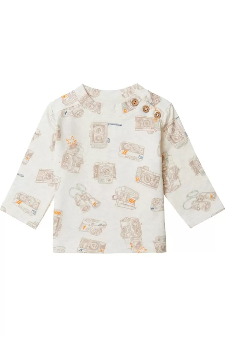 Store Noppies T-shirt Manches Longues Baxton - Oatmeal