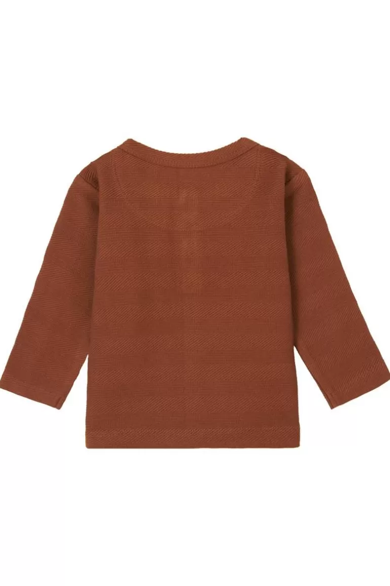 Shop Noppies T-shirt Manches Longues Gabiria - Brown Patina