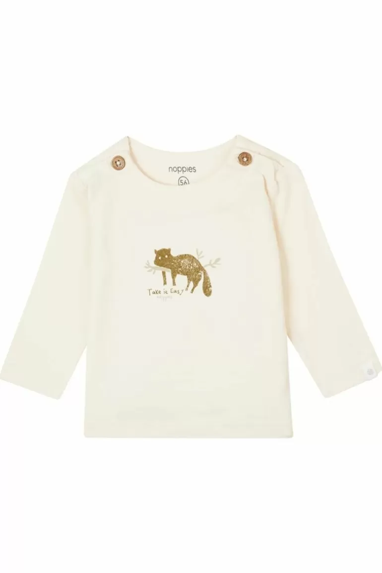 Best Sale Noppies T-shirt Manches Longues Gambo - Butter Cream