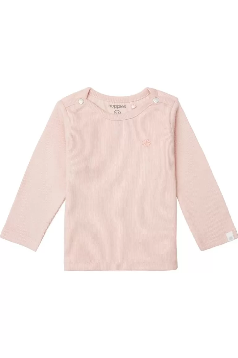 Discount Noppies T-shirt Manches Longues Natal - Rose Smoke