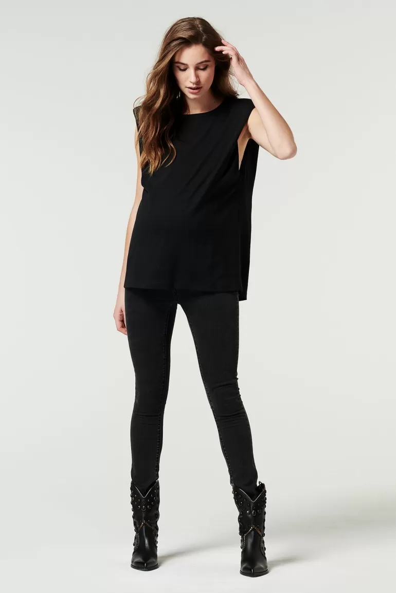 Sale Noppies T-shirt Shoulderpads - Black