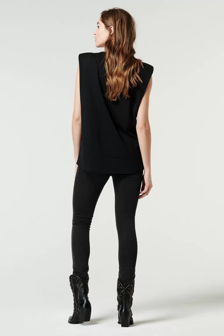 Sale Noppies T-shirt Shoulderpads - Black