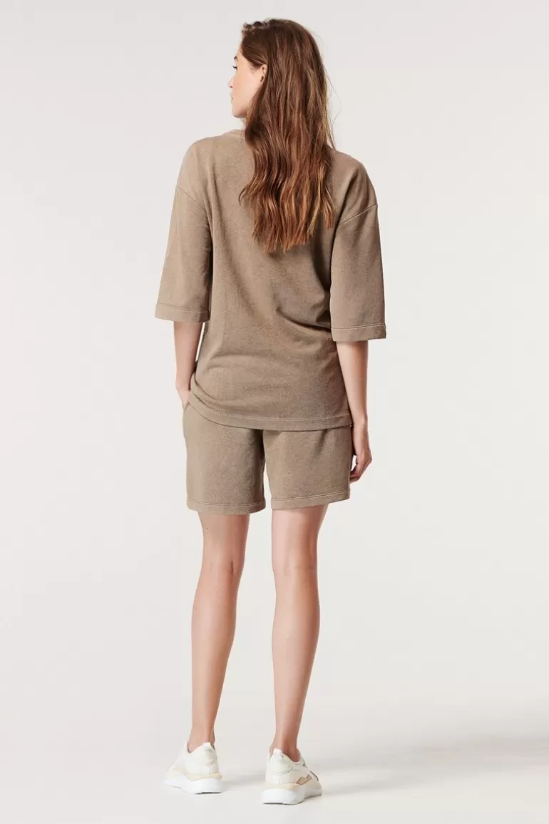 Hot Noppies T-shirt Sweat - Desert Taupe