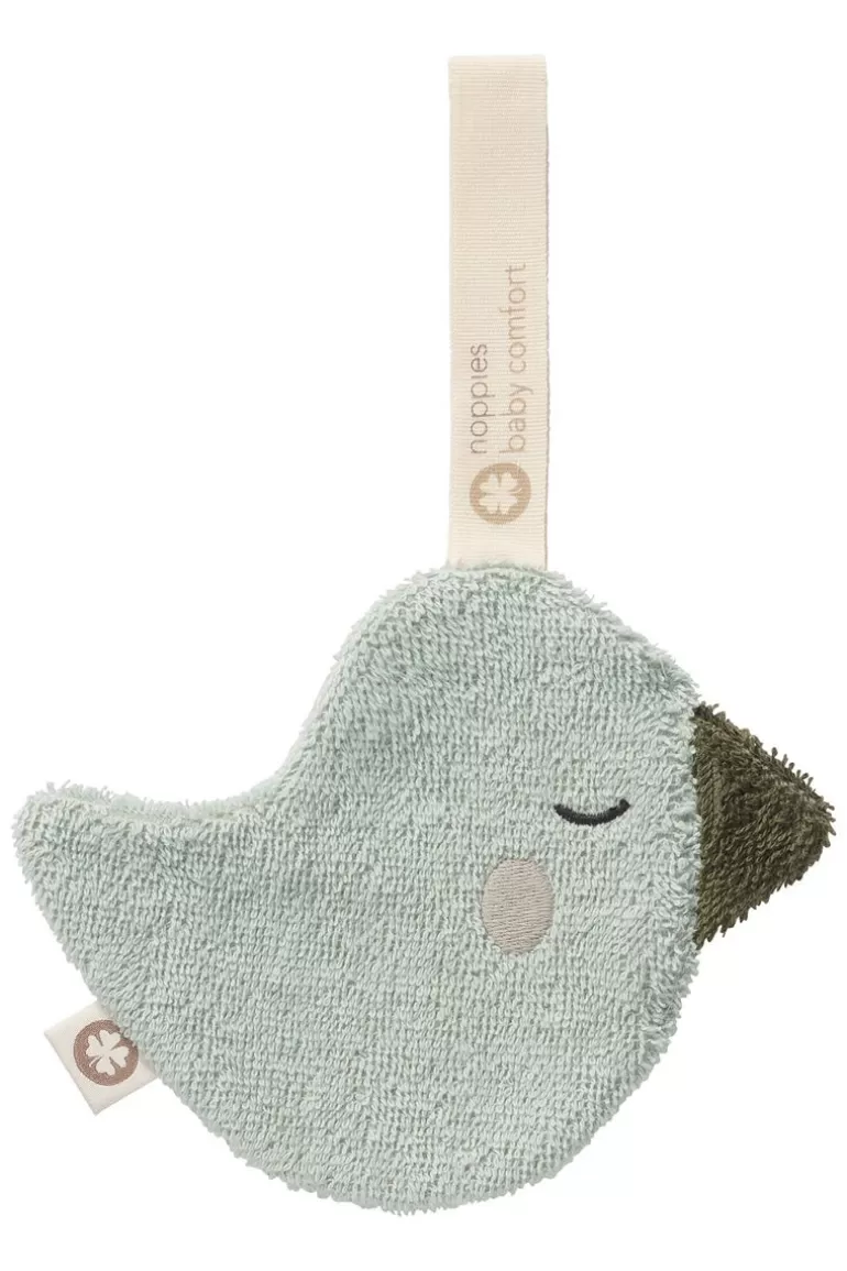 Sale Noppies Tétine Duck Pacifier Cloth - Puritan Gray