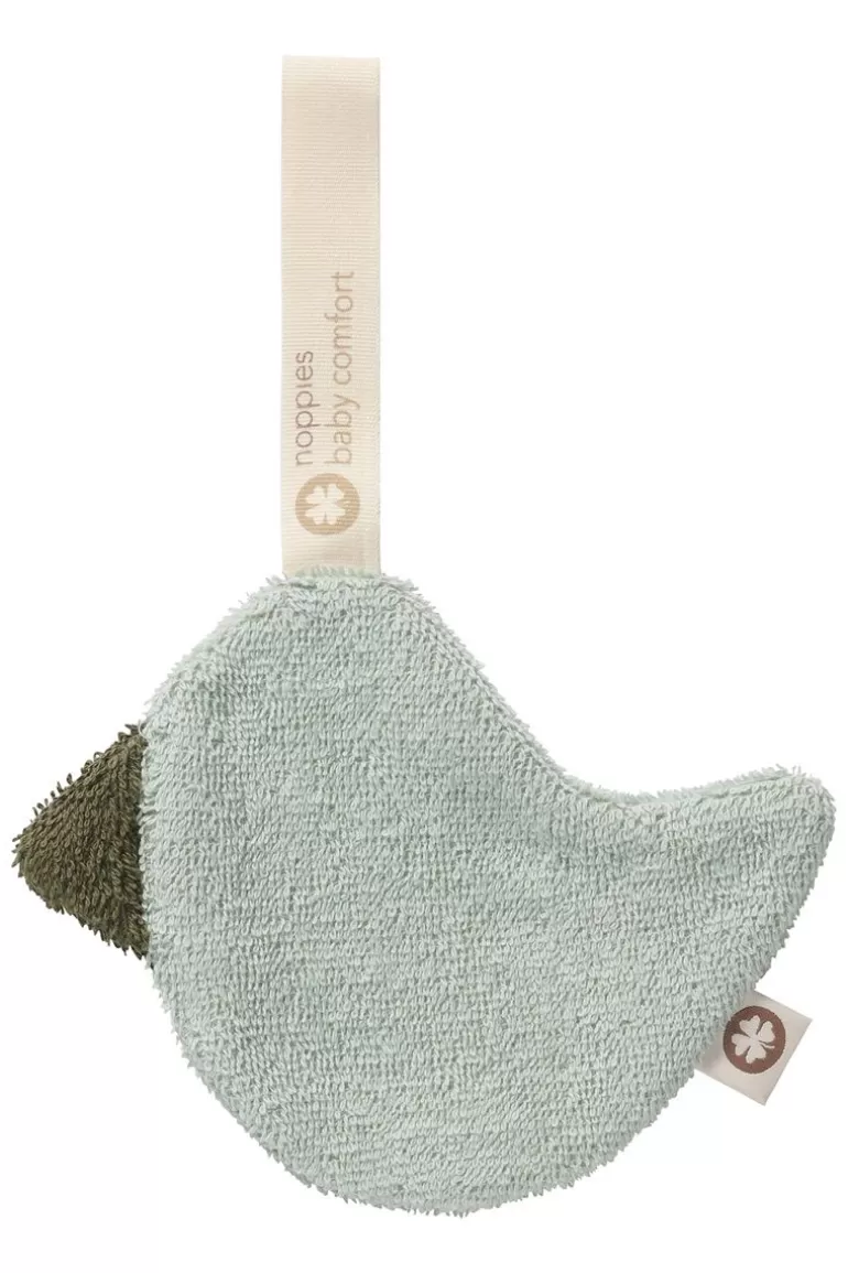 Sale Noppies Tétine Duck Pacifier Cloth - Puritan Gray