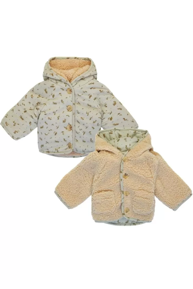 Online Noppies Veste Gelves - Reversible - Butter Cream